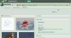 Desktop Screenshot of marchwinds.deviantart.com