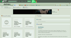 Desktop Screenshot of alienfinderx.deviantart.com