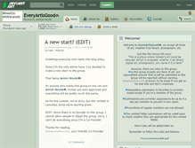 Tablet Screenshot of everyartisgood.deviantart.com