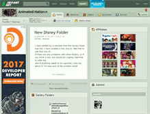 Tablet Screenshot of animated-nation.deviantart.com