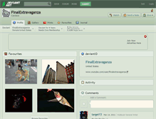 Tablet Screenshot of finalextravaganza.deviantart.com