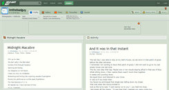 Desktop Screenshot of imthebadguy.deviantart.com
