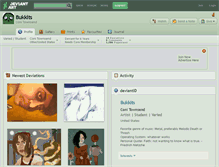 Tablet Screenshot of bukkits.deviantart.com