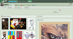 Desktop Screenshot of cgartner.deviantart.com