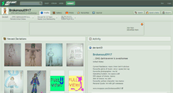 Desktop Screenshot of brokensoul0917.deviantart.com