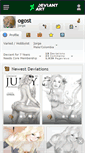 Mobile Screenshot of ogost.deviantart.com