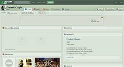 Desktop Screenshot of frederic-chopin.deviantart.com