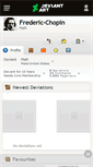 Mobile Screenshot of frederic-chopin.deviantart.com