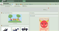Desktop Screenshot of misterzubair.deviantart.com