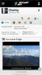 Mobile Screenshot of chumsy.deviantart.com