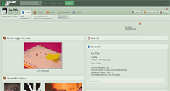 Desktop Screenshot of la-tifa.deviantart.com