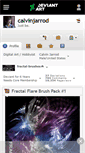 Mobile Screenshot of calvinjarrod.deviantart.com