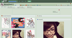 Desktop Screenshot of batmankitsune13.deviantart.com