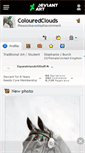 Mobile Screenshot of colouredclouds.deviantart.com