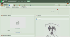 Desktop Screenshot of neolith.deviantart.com