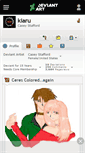 Mobile Screenshot of kiaru.deviantart.com