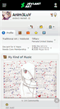 Mobile Screenshot of anim3luv.deviantart.com