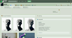 Desktop Screenshot of juven.deviantart.com