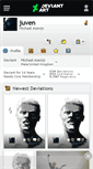 Mobile Screenshot of juven.deviantart.com