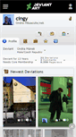 Mobile Screenshot of cingy.deviantart.com