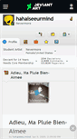 Mobile Screenshot of hahaiseeurmind.deviantart.com