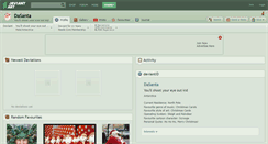 Desktop Screenshot of dasanta.deviantart.com