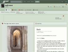 Tablet Screenshot of maf8-stock.deviantart.com