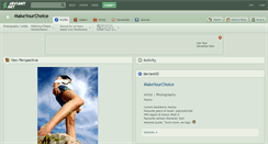Desktop Screenshot of makeyourchoice.deviantart.com