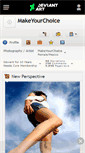 Mobile Screenshot of makeyourchoice.deviantart.com