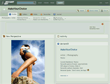 Tablet Screenshot of makeyourchoice.deviantart.com