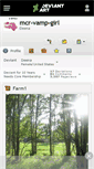Mobile Screenshot of mcr-vamp-girl.deviantart.com