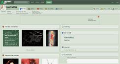 Desktop Screenshot of katrinakizz.deviantart.com