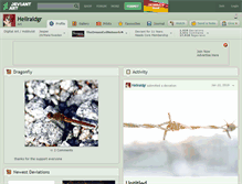 Tablet Screenshot of hellraidgr.deviantart.com