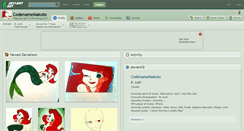 Desktop Screenshot of codenamemakoto.deviantart.com