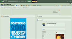Desktop Screenshot of lordmanchae.deviantart.com