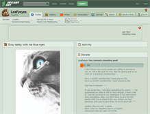 Tablet Screenshot of leafyeyes.deviantart.com