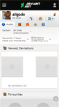Mobile Screenshot of aligodo.deviantart.com
