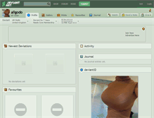 Tablet Screenshot of aligodo.deviantart.com
