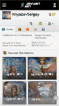 Mobile Screenshot of knyazevsergey.deviantart.com