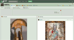 Desktop Screenshot of magbhitu.deviantart.com