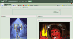 Desktop Screenshot of leetmonkey.deviantart.com