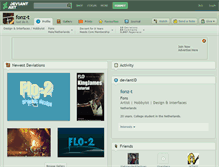 Tablet Screenshot of fonz-t.deviantart.com