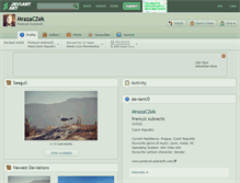 Tablet Screenshot of mrazaczek.deviantart.com