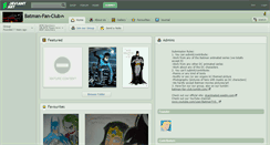 Desktop Screenshot of batman-fan-club.deviantart.com