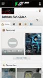 Mobile Screenshot of batman-fan-club.deviantart.com