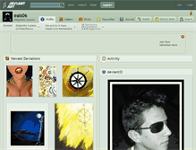 Tablet Screenshot of eals06.deviantart.com