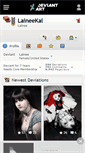Mobile Screenshot of laineekai.deviantart.com