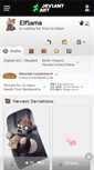 Mobile Screenshot of elfsama.deviantart.com