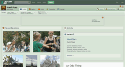 Desktop Screenshot of humi-stars.deviantart.com