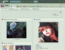 Tablet Screenshot of jujain.deviantart.com